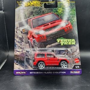 2024 HOT WHEELS PREMIUM MITSUBISHI PAJERO EVOLUTION TERRA TREK 5/5 OFF ROAD